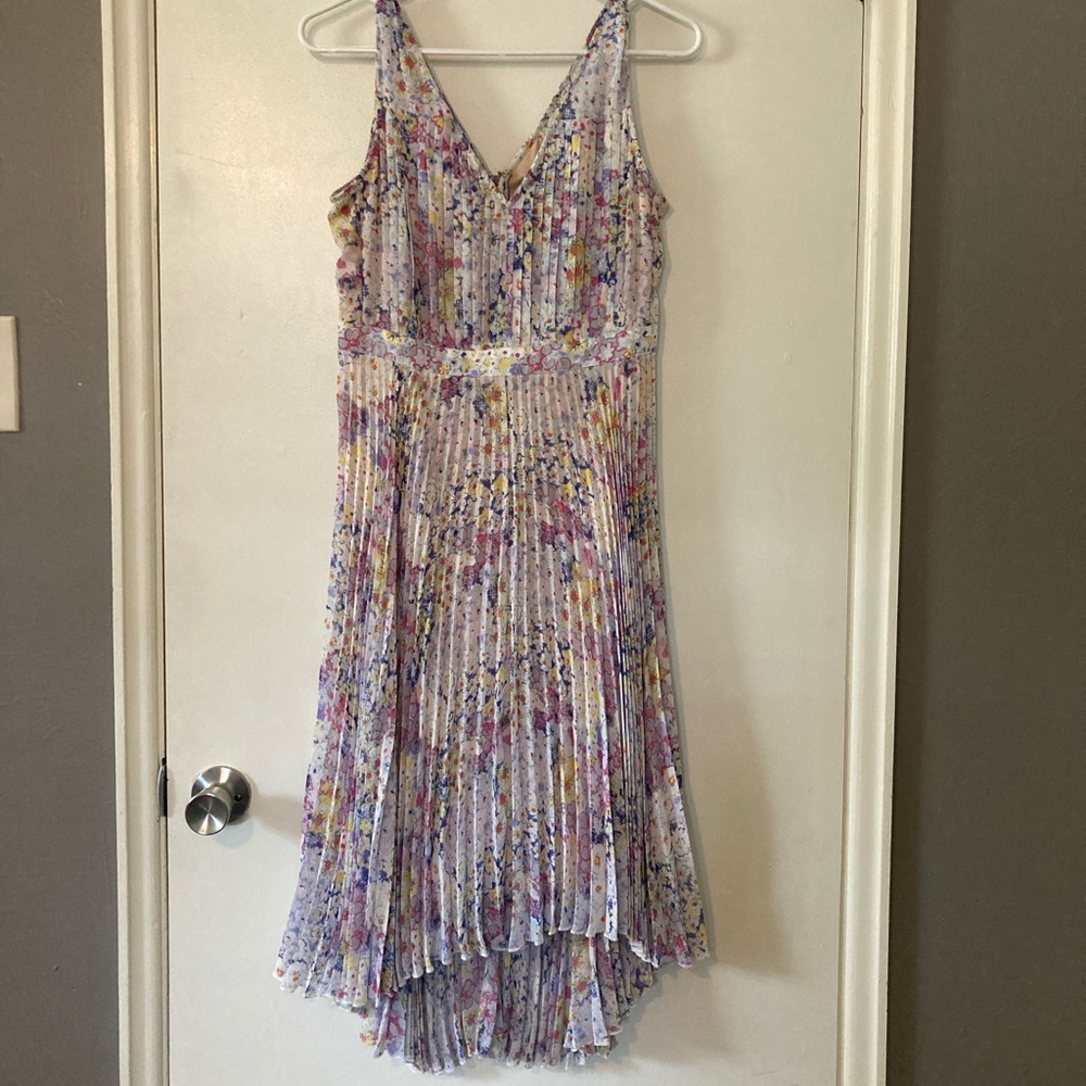 Floral High Low Dress